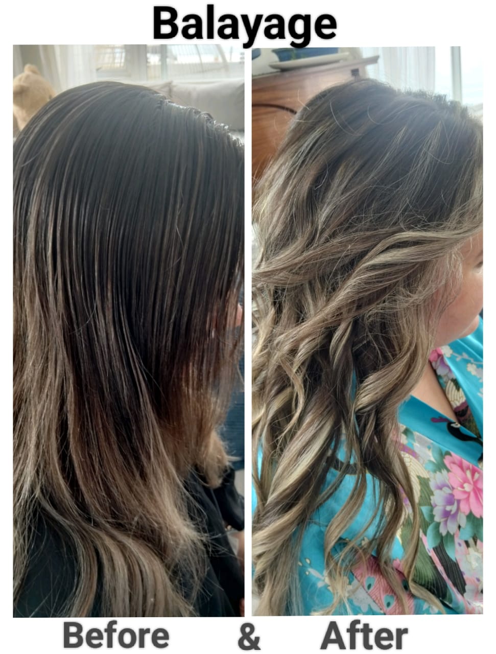 Balayage hairstyle